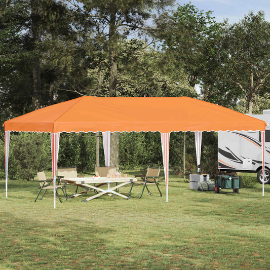 Tenda per feste a pop-up 575 x 290 x 245 cm Arancione | homemem39