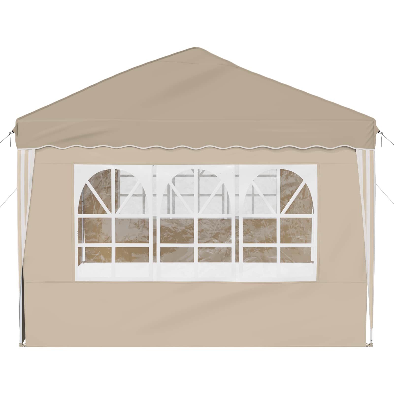 Tenda per feste a pop-up 575 x 289 x 245 cm Crema | homemem39