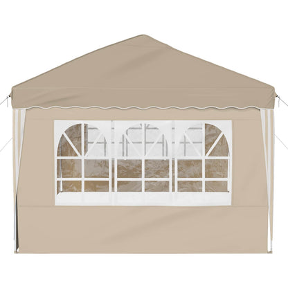 Tenda per feste a pop-up 575 x 289 x 245 cm Crema | homemem39