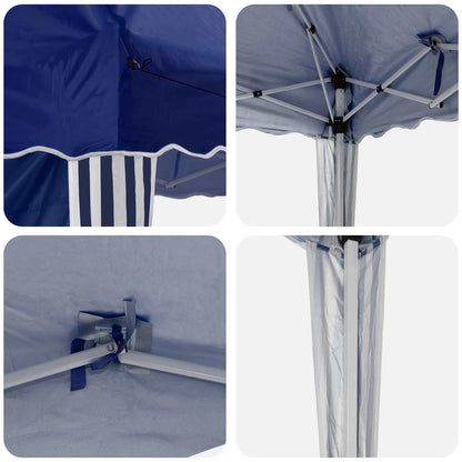 Tenda per feste a pop-up 575 x 289 x 245 cm Blu | homemem39