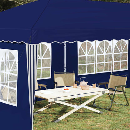 Tenda per feste a pop-up 575 x 289 x 245 cm Blu | homemem39