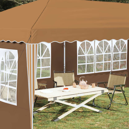 Tenda per feste a pop-up 575 x 289 x 245 cm Beige | homemem39