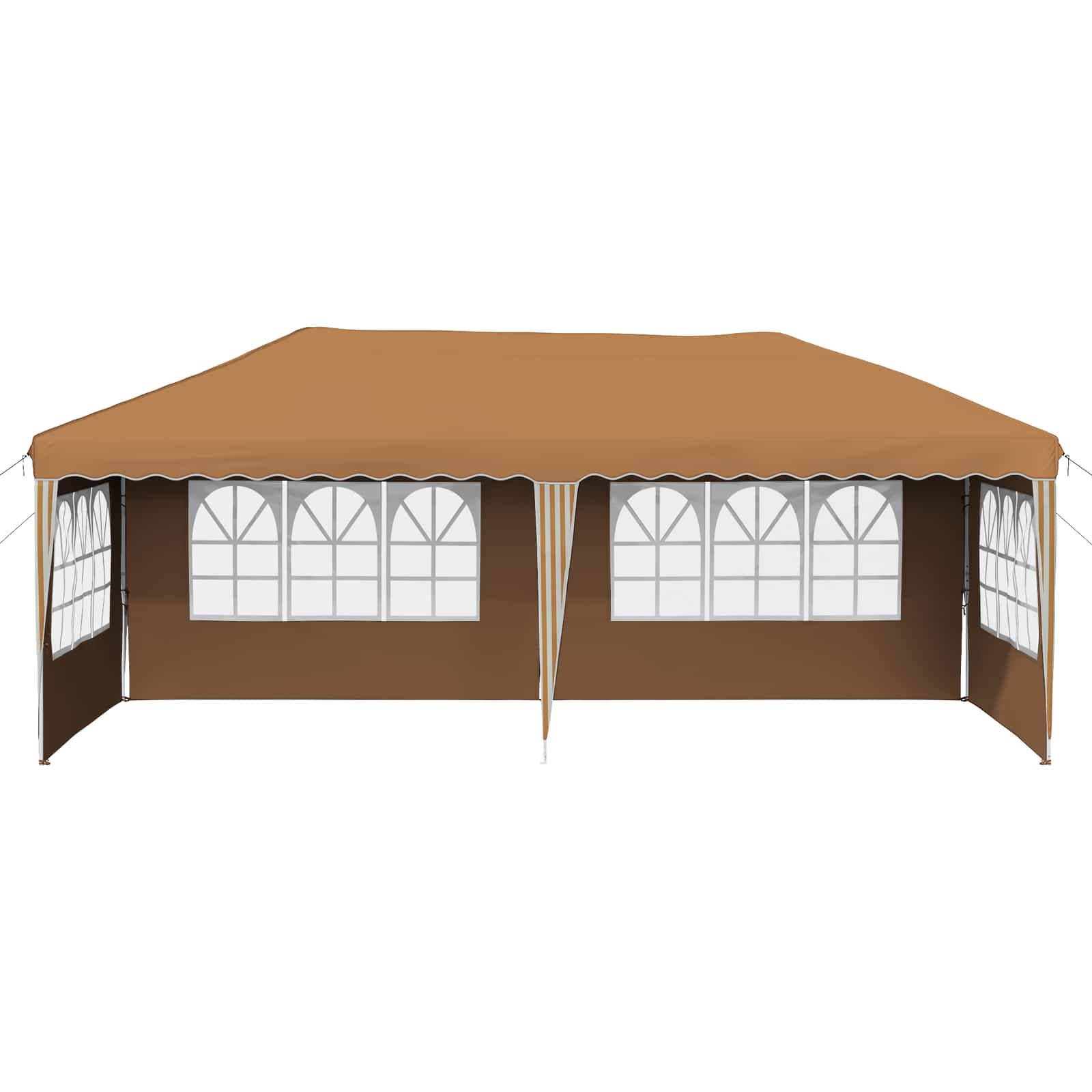 Tenda per feste a pop-up 575 x 289 x 245 cm Beige | homemem39
