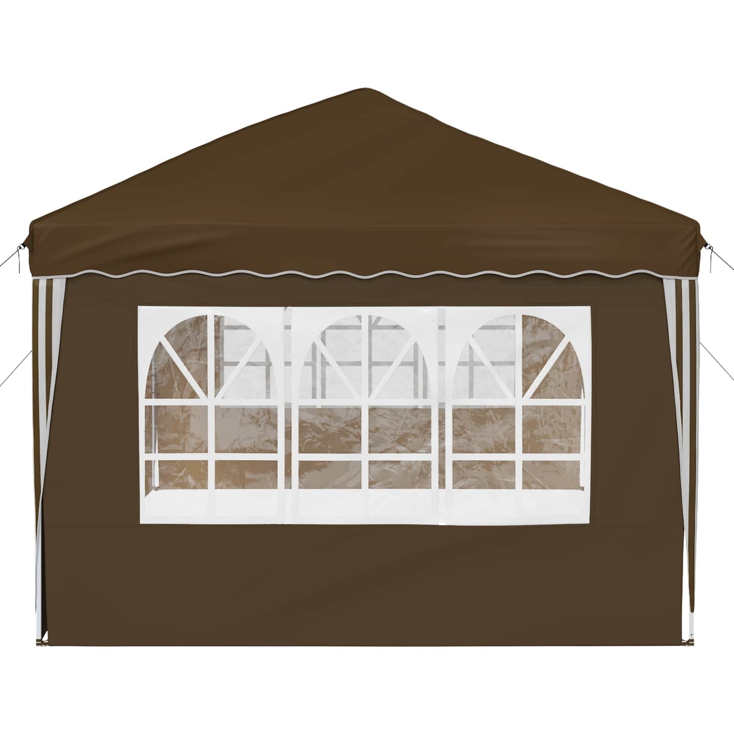 Tenda per feste a pop-up 575 x 289 x 245 cm Tortora | homemem39