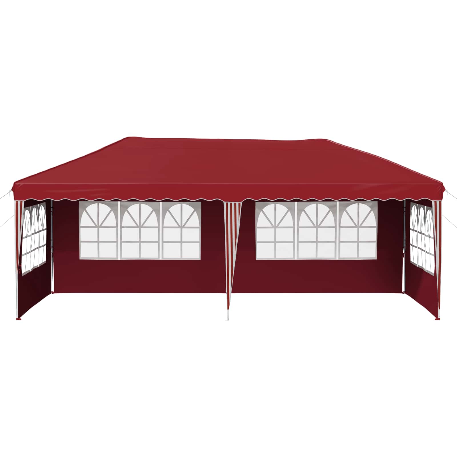 Tenda per feste a pop-up 575 x 289 x 245 cm Borgogna | homemem39