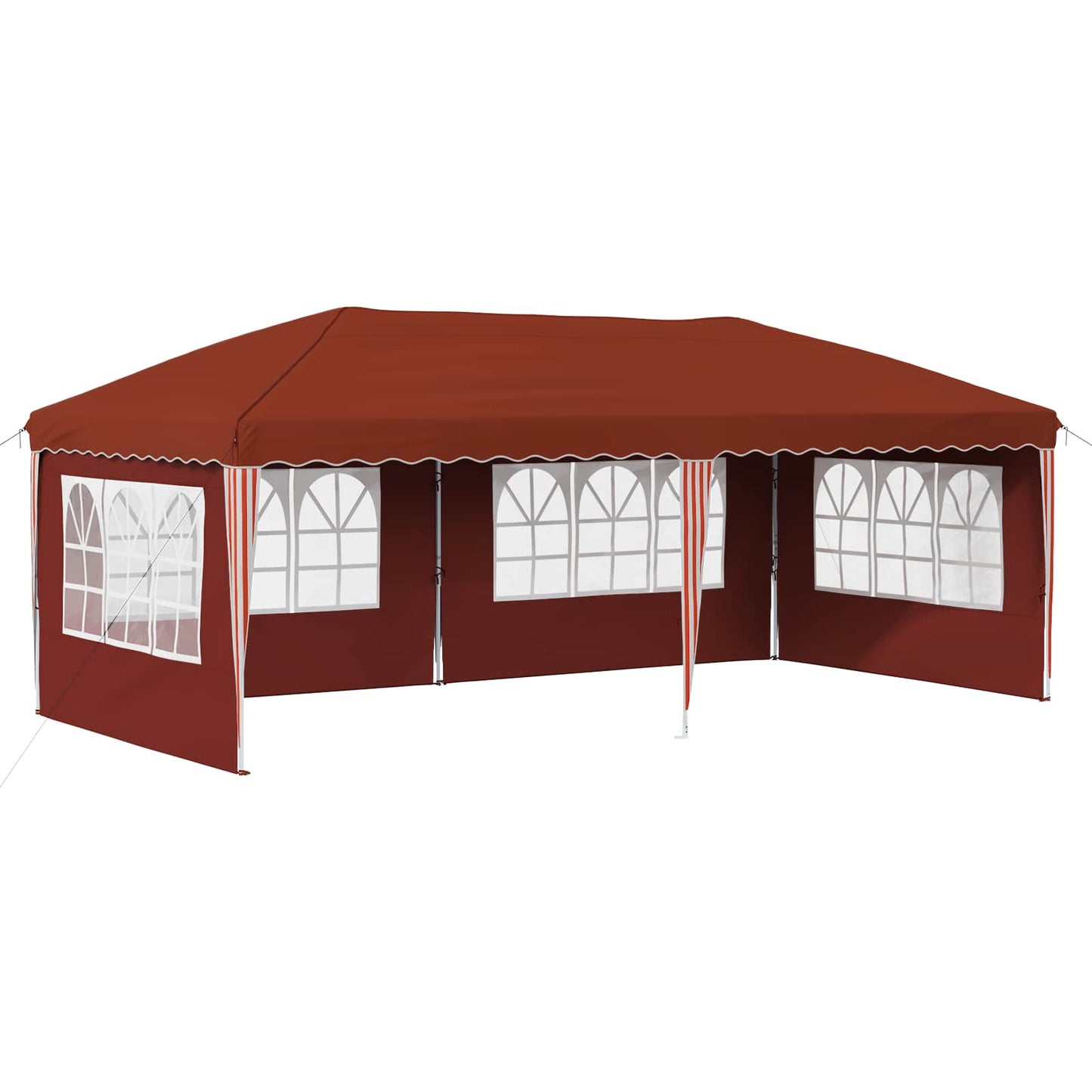 Tenda per feste a pop-up 575 x 289 x 245 cm Terracotta | homemem39