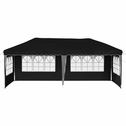 Tenda per feste a pop-up 575 x 289 x 245 cm Nero | homemem39