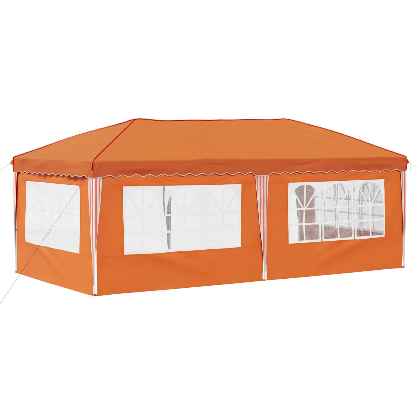 Tenda per feste a pop-up 575 x 289 x 245 cm Arancione | homemem39