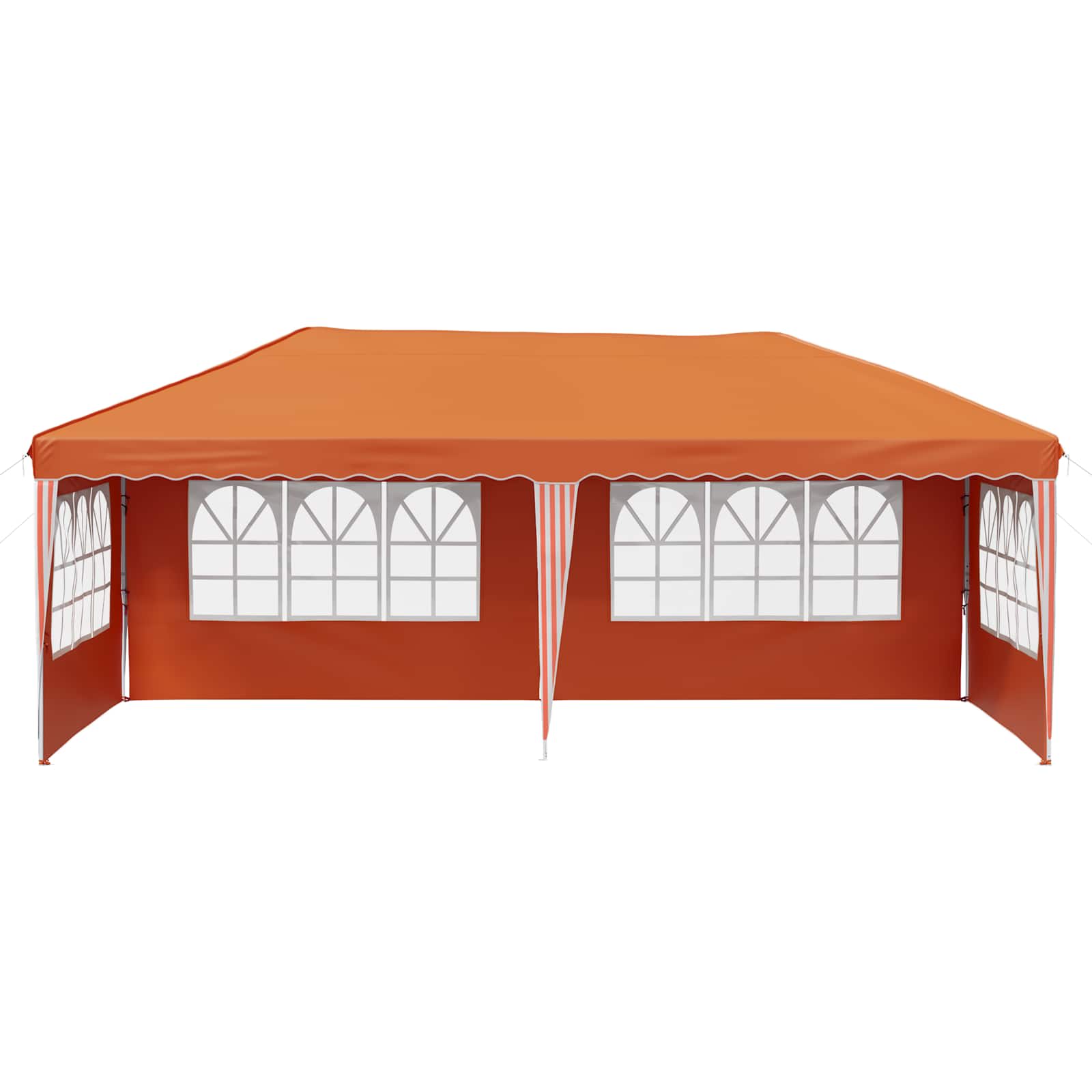 Tenda per feste a pop-up 575 x 289 x 245 cm Arancione | homemem39
