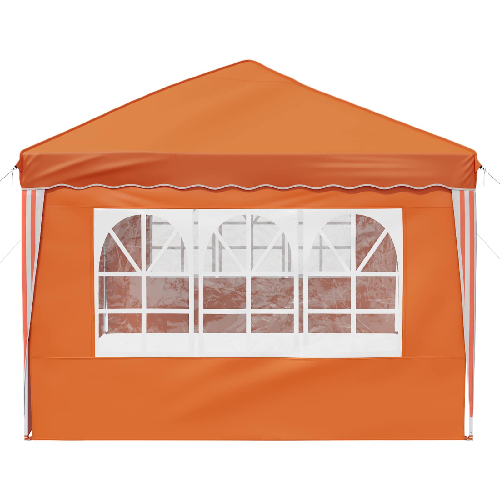 Tenda per feste a pop-up 575 x 289 x 245 cm Arancione | homemem39