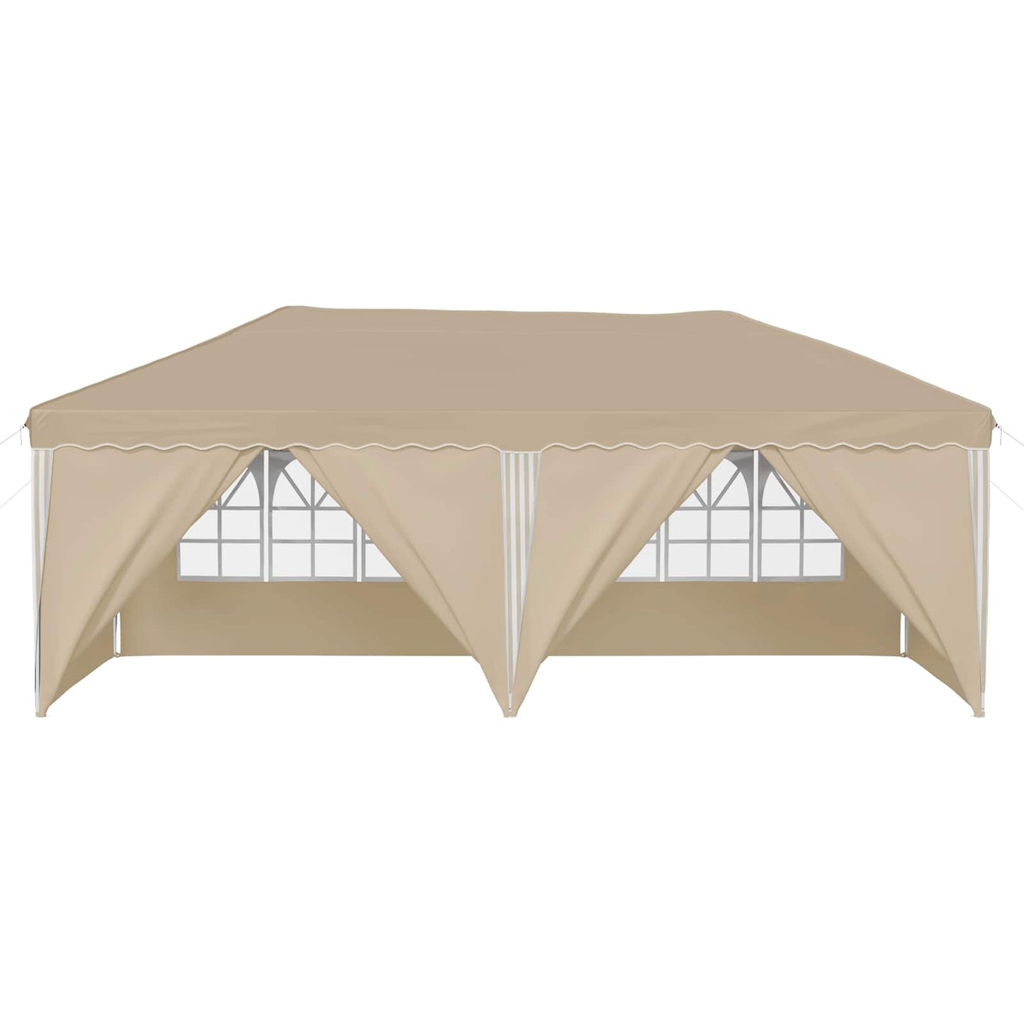 Tenda per feste a pop-up 575 x 288 x 245 cm Crema | homemem39