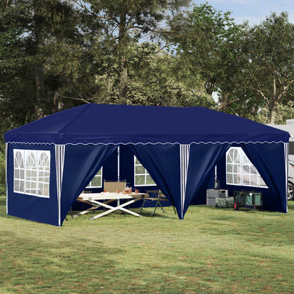 Tenda per feste a pop-up 575 x 288 x 245 cm Blu | homemem39