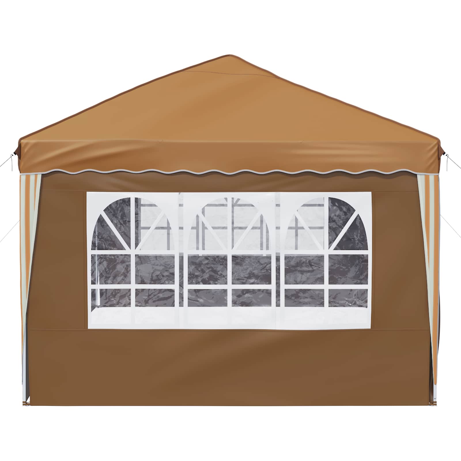 Tenda per feste a pop-up 575 x 288 x 245 cm Beige | homemem39