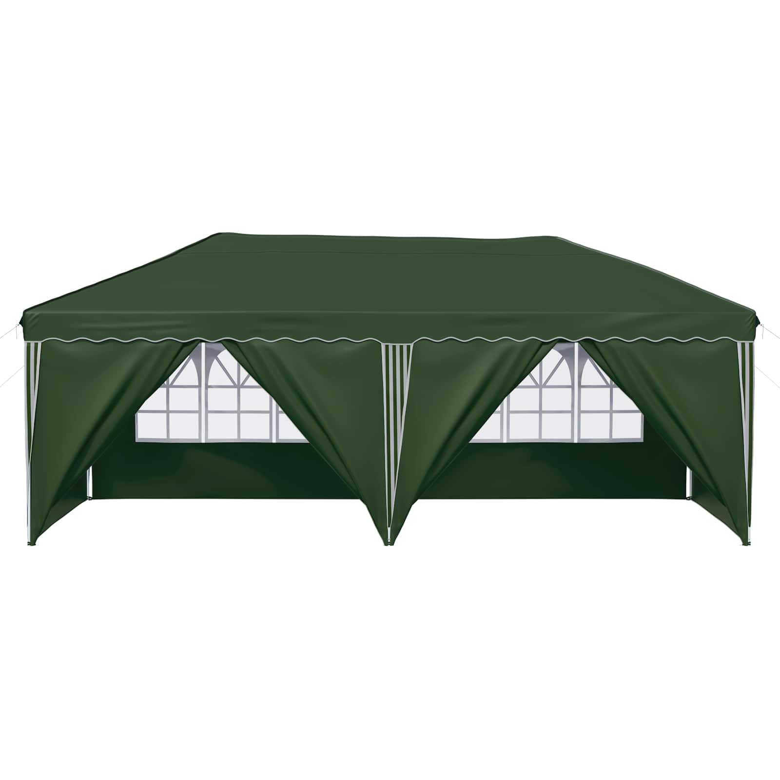 Tenda per feste a pop-up 575 x 288 x 245 cm Verde | homemem39