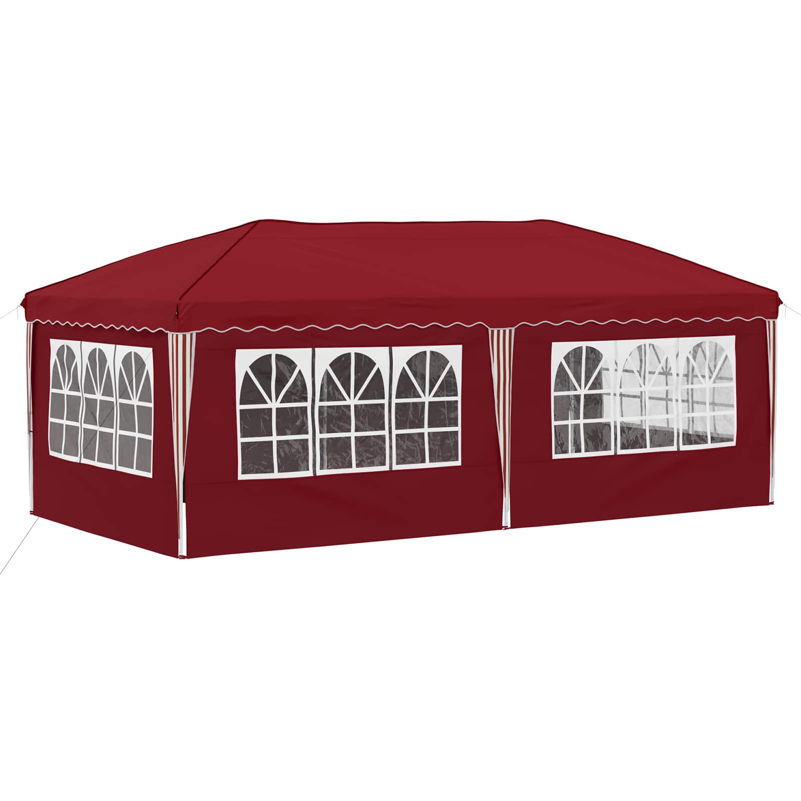 Tenda per feste a pop-up 575 x 288 x 245 cm Borgogna | homemem39