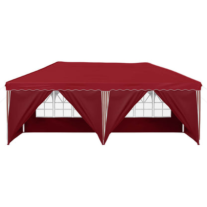 Tenda per feste a pop-up 575 x 288 x 245 cm Borgogna | homemem39