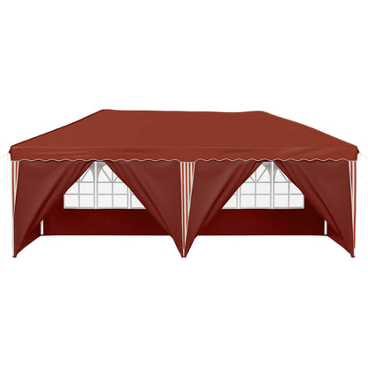 Tenda per feste a pop-up 575 x 288 x 245 cm Terracotta | homemem39