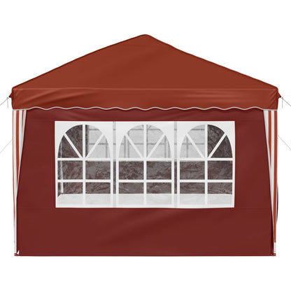 Tenda per feste a pop-up 575 x 288 x 245 cm Terracotta | homemem39