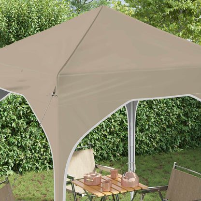 Tenda per feste a pop-up 194 x 194 x 245 cm Crema | homemem39
