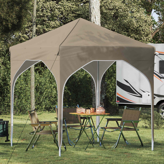 Tenda per feste a pop-up 194 x 194 x 245 cm Crema | homemem39