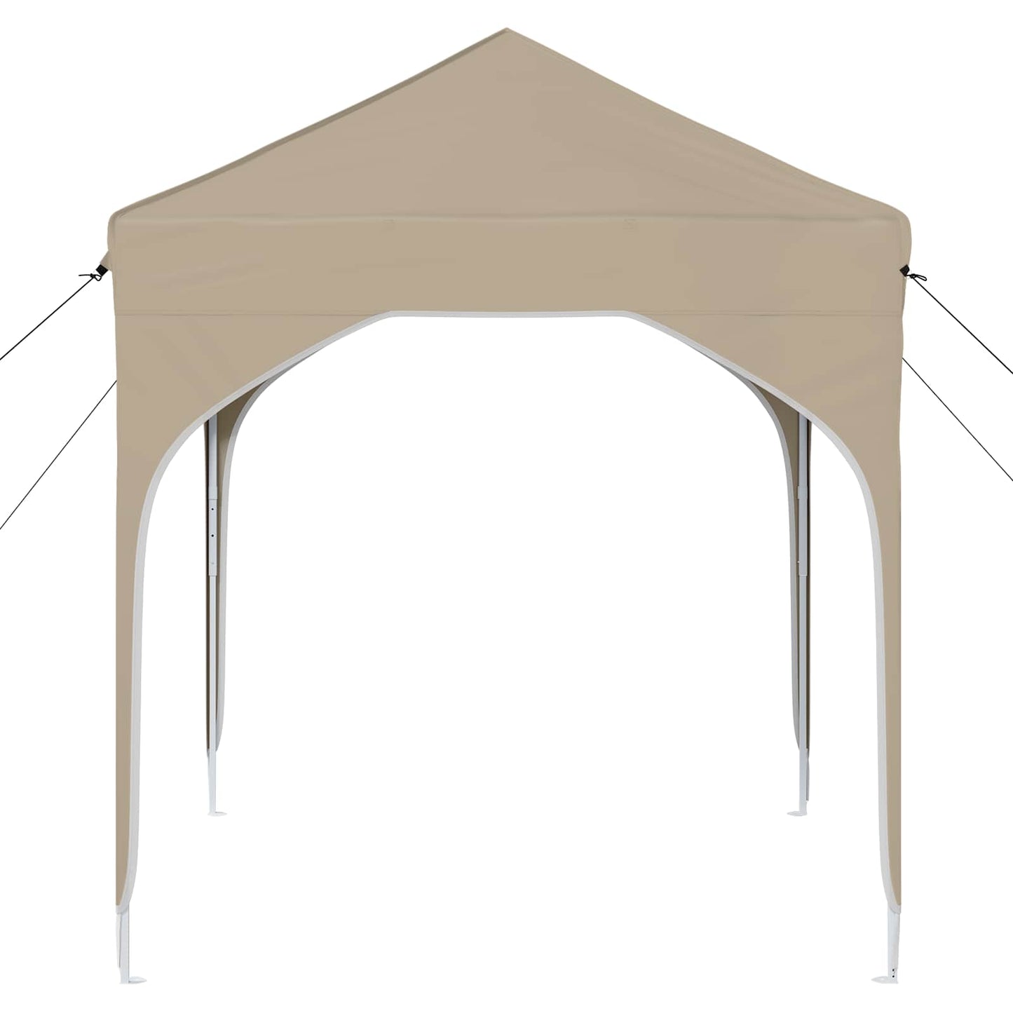 Tenda per feste a pop-up 194 x 194 x 245 cm Crema | homemem39