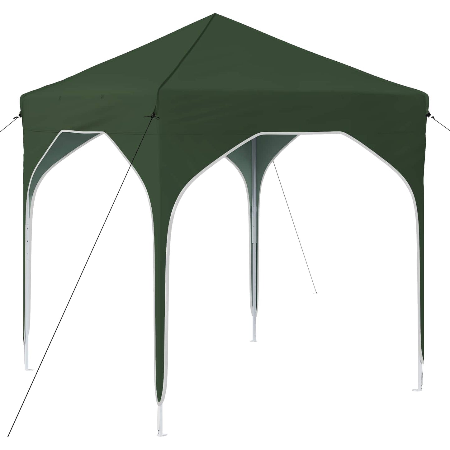 Tenda per feste a pop-up 194 x 194 x 245 cm Verde | homemem39