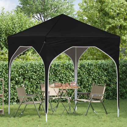 Tenda per feste a pop-up 194 x 194 x 245 cm Nero | homemem39