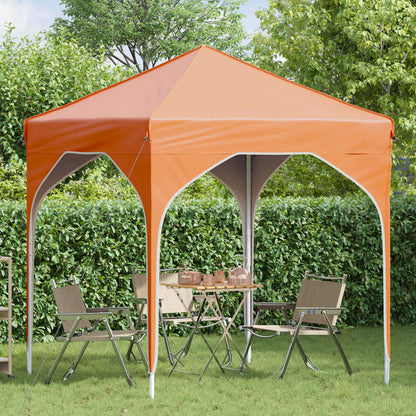 Tenda per feste a pop-up 194 x 194 x 245 cm Arancione | homemem39