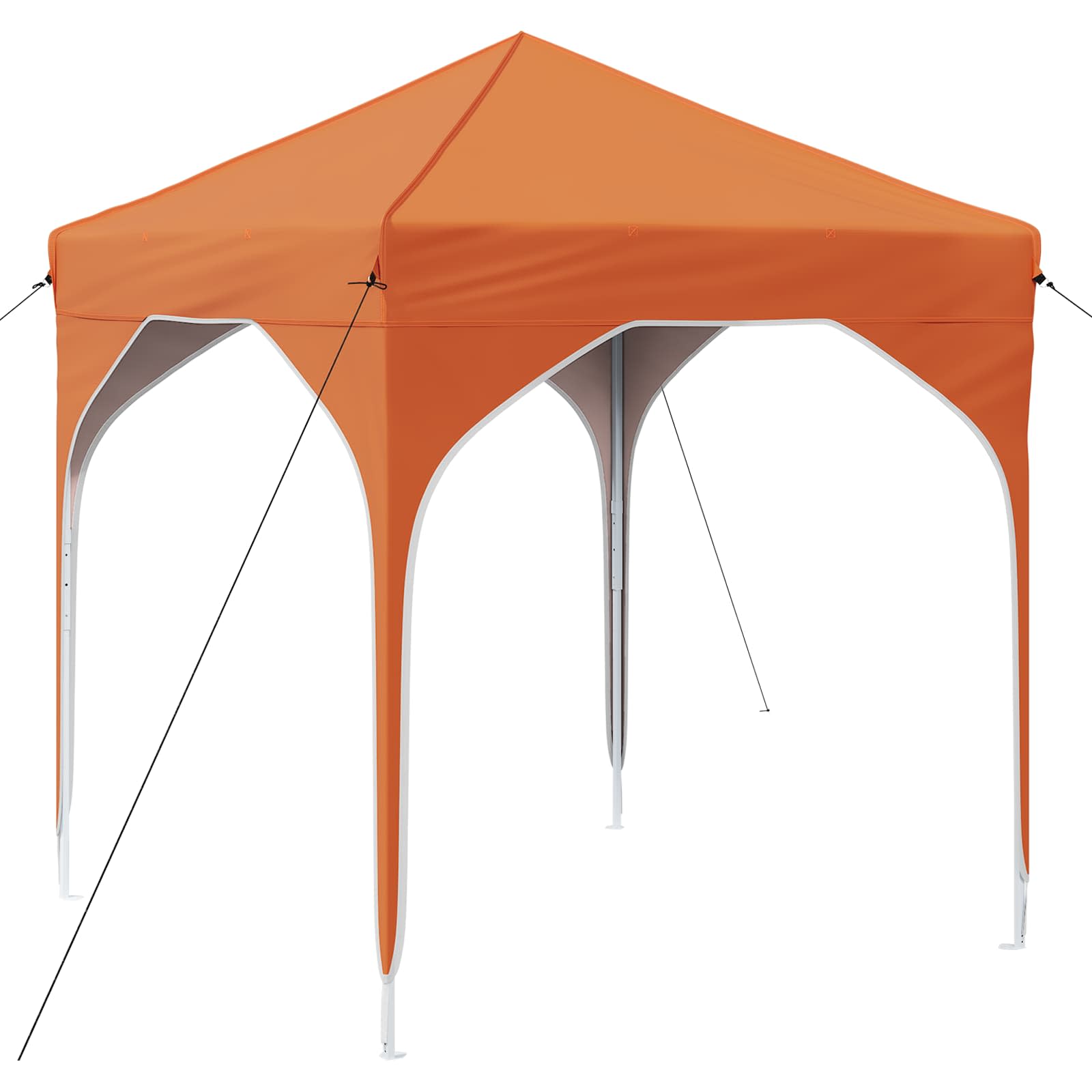 Tenda per feste a pop-up 194 x 194 x 245 cm Arancione | homemem39