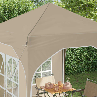 Tenda per feste a pop-up 192 x 192 x 245 cm Crema | homemem39