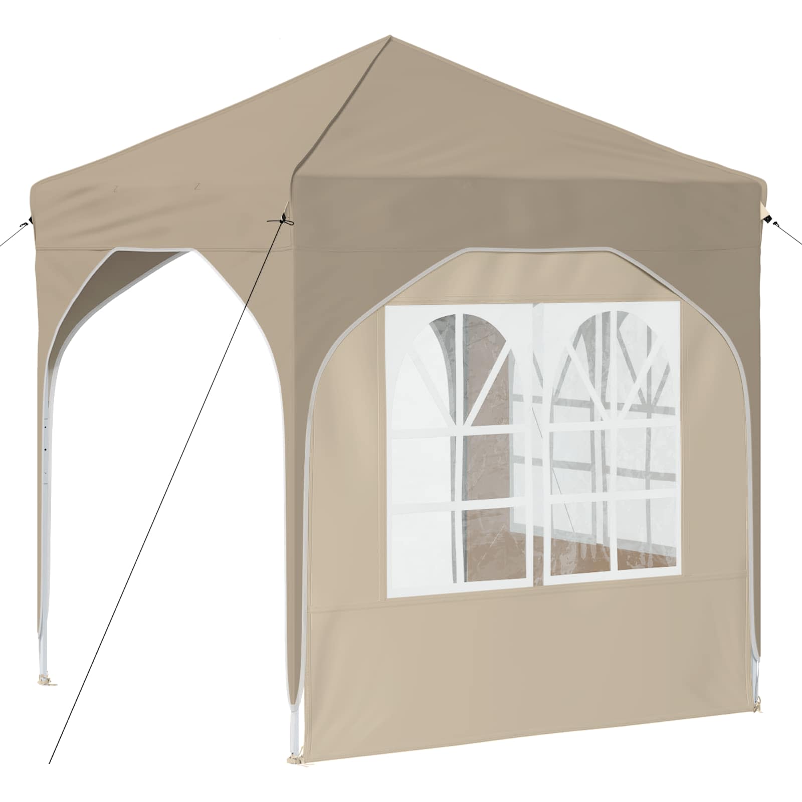 Tenda per feste a pop-up 192 x 192 x 245 cm Crema | homemem39