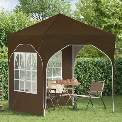 Tenda per feste a pop-up 192 x 192 x 245 cm Tortora | homemem39