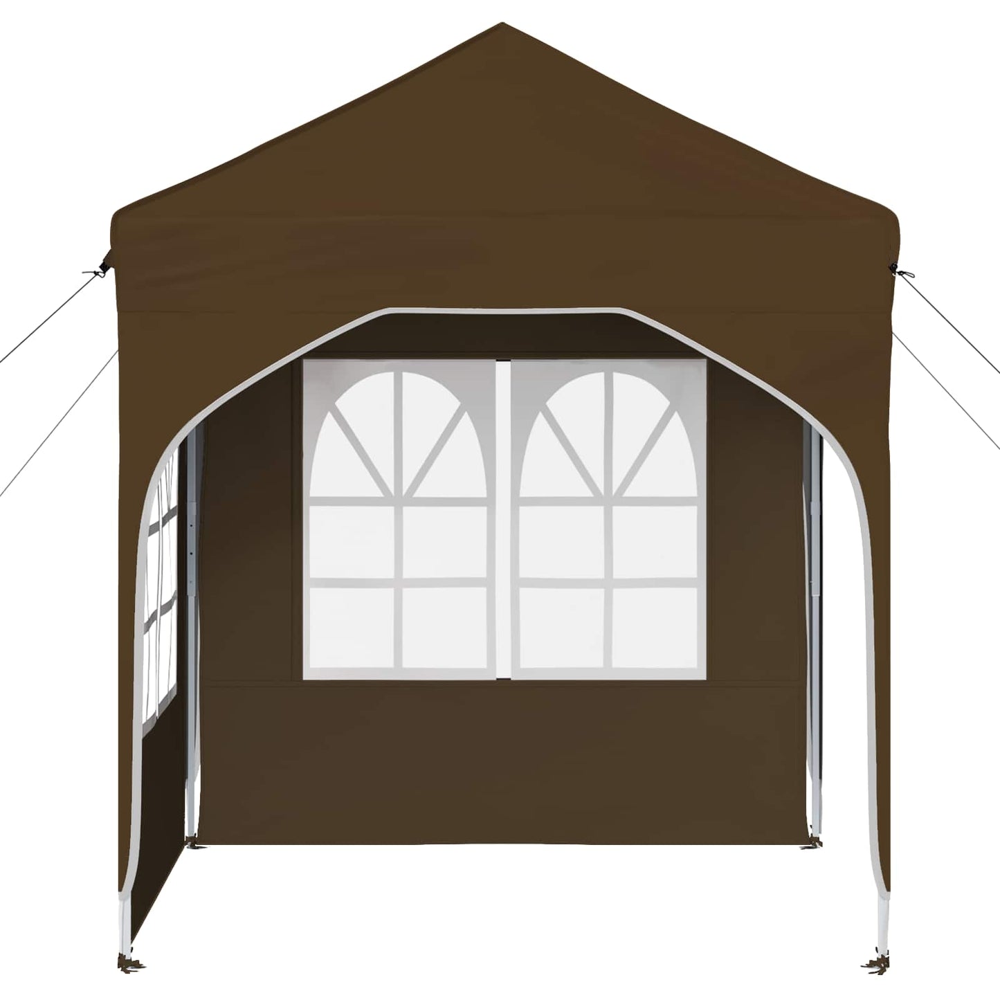 Tenda per feste a pop-up 192 x 192 x 245 cm Tortora | homemem39