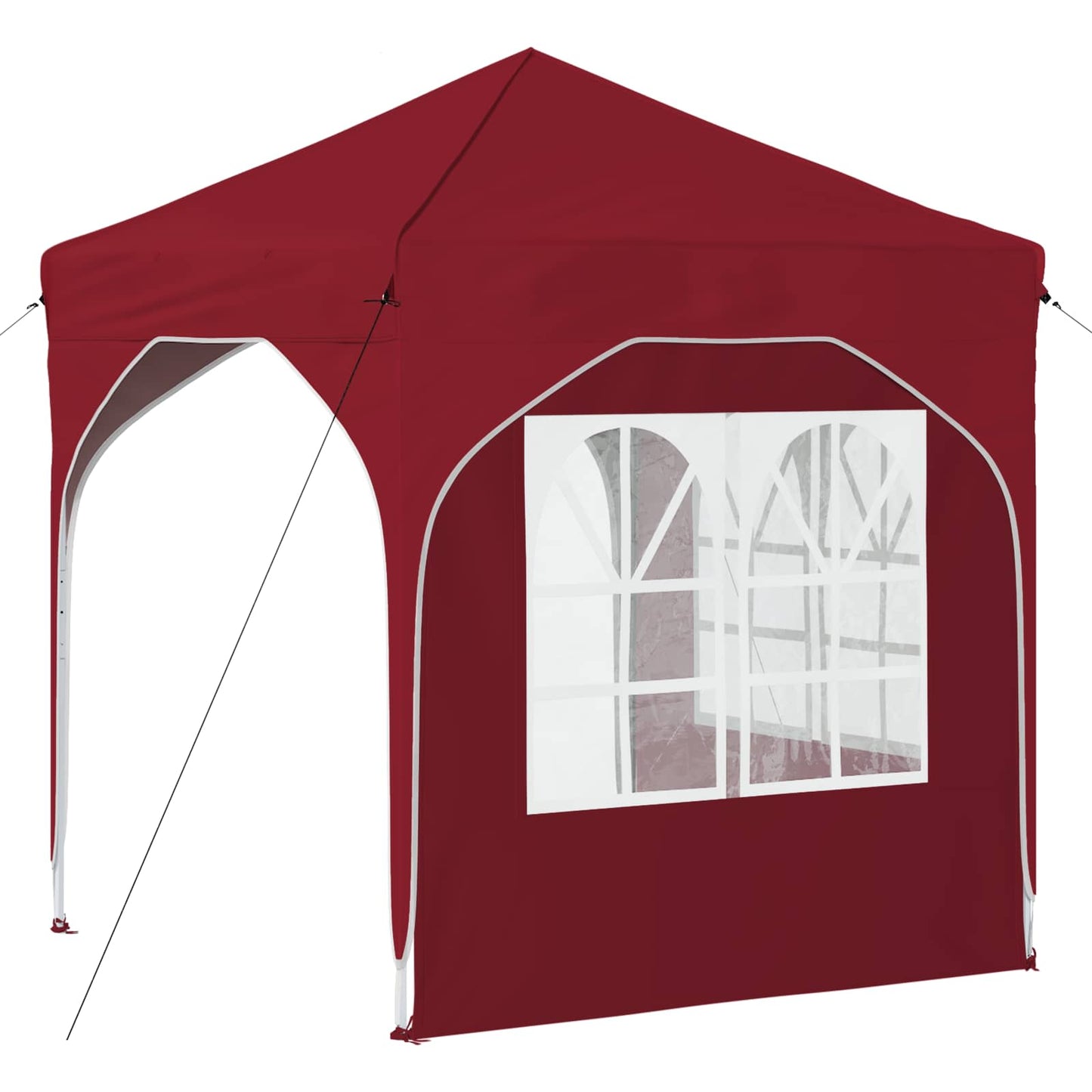 Tenda per feste a pop-up 192 x 192 x 245 cm Borgogna | homemem39