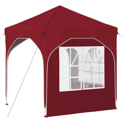 Tenda per feste a pop-up 192 x 192 x 245 cm Borgogna | homemem39