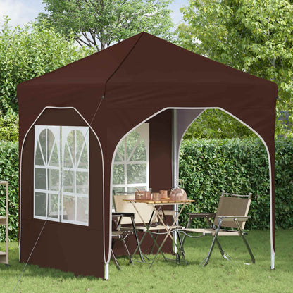 Tenda per feste a pop-up 192 x 192 x 245 cm Marrone | homemem39