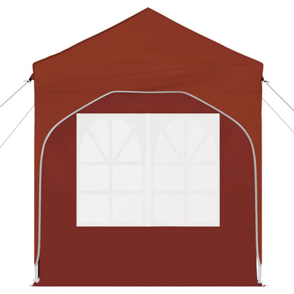 Tenda per feste a pop-up 192 x 192 x 245 cm Terracotta | homemem39