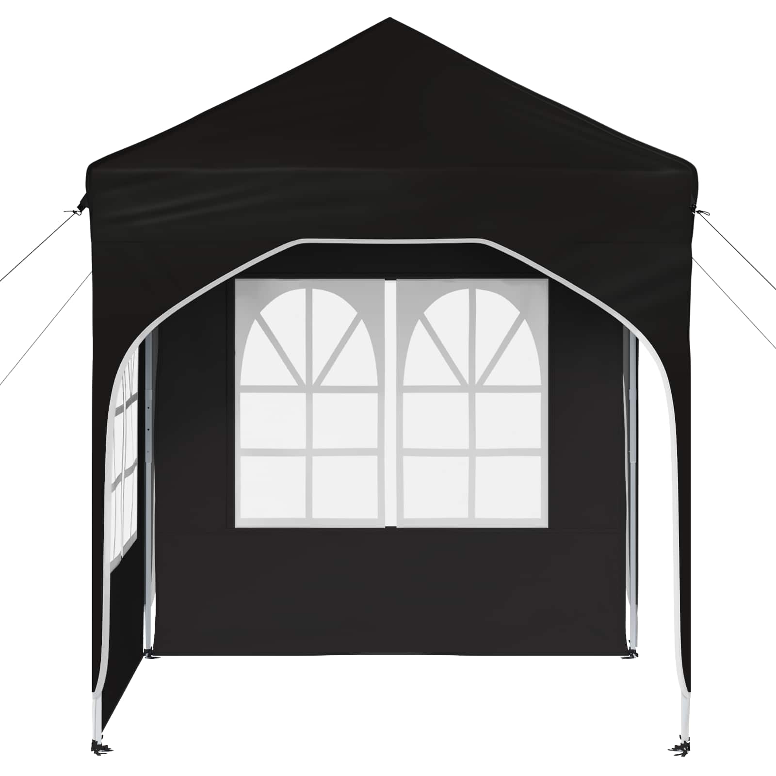 Tenda per feste a pop-up 192 x 192 x 245 cm Nero | homemem39