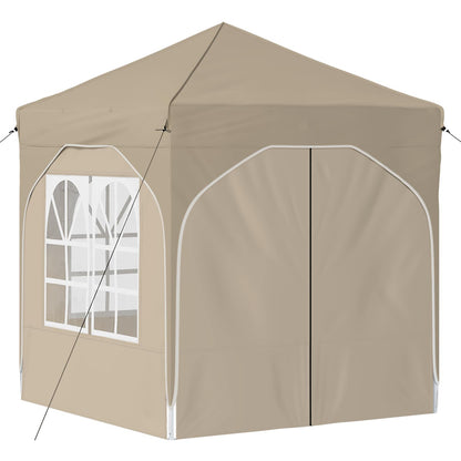 Tenda per feste a pop-up 192 x 192 x 245 cm Crema | homemem39