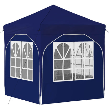 Tenda per feste a pop-up 192 x 192 x 245 cm Blu | homemem39