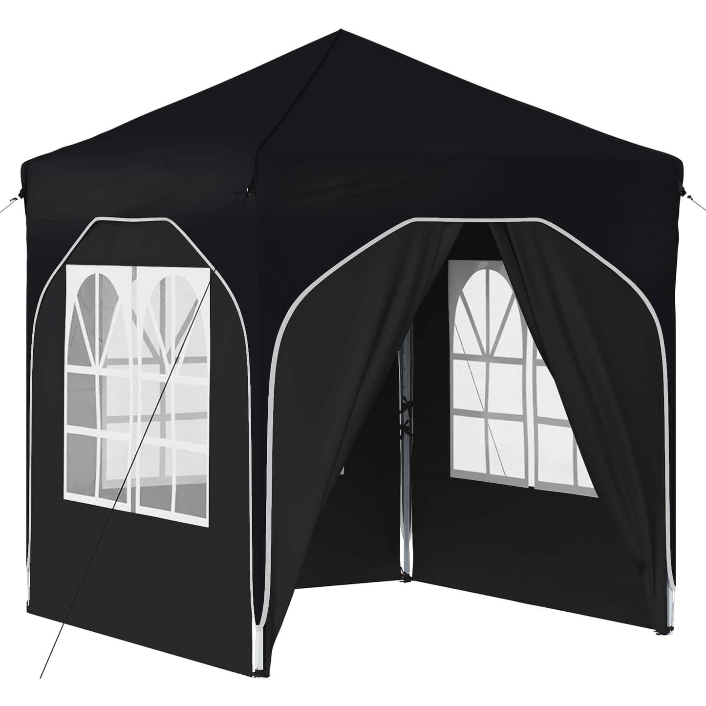 Tenda per feste a pop-up 192 x 192 x 245 cm Antracite