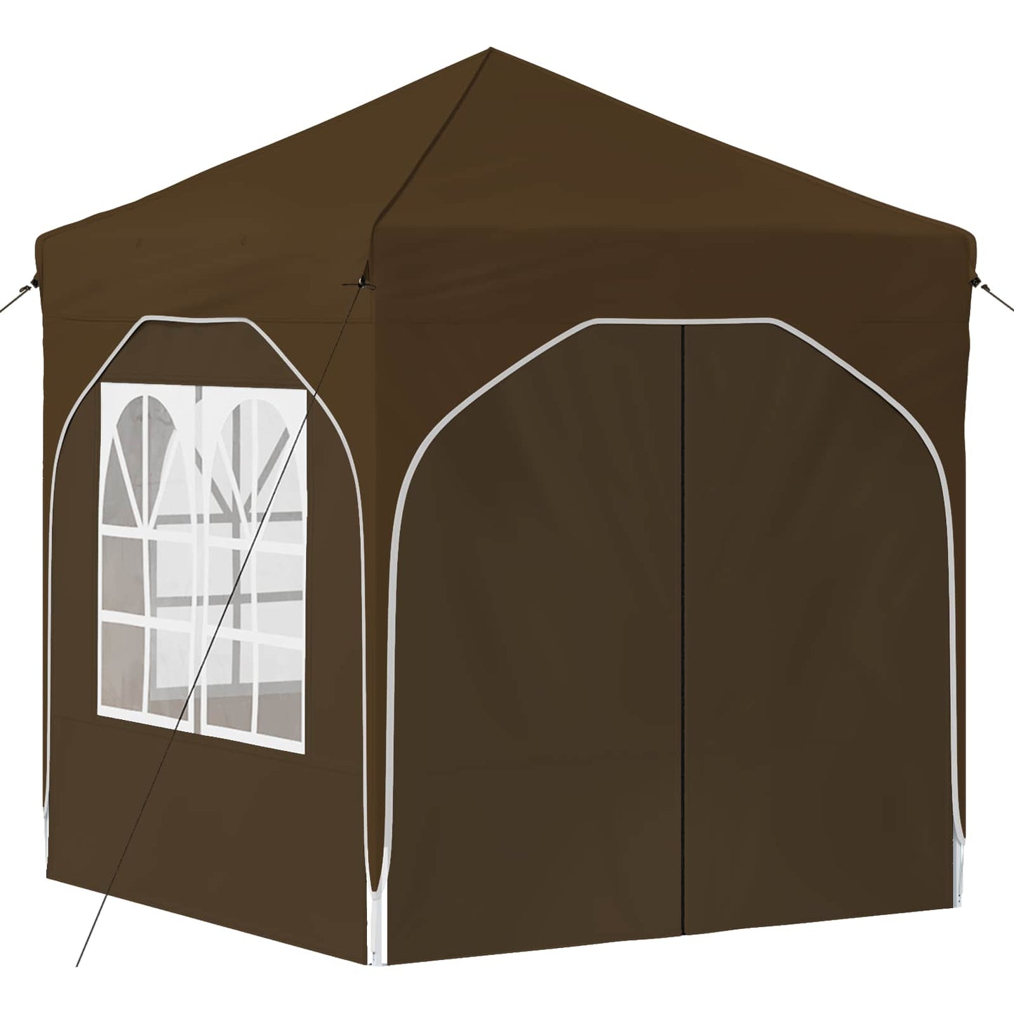 Tenda per feste a pop-up 192 x 192 x 245 cm Tortora | homemem39
