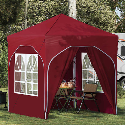 Tenda per feste a pop-up 192 x 192 x 245 cm Borgogna | homemem39