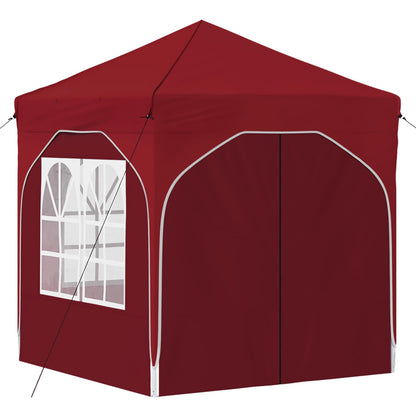Tenda per feste a pop-up 192 x 192 x 245 cm Borgogna | homemem39