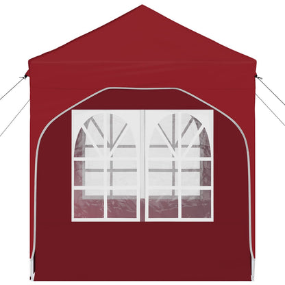 Tenda per feste a pop-up 192 x 192 x 245 cm Borgogna | homemem39