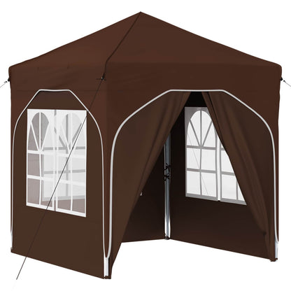 Tenda per feste a pop-up 192 x 192 x 245 cm Marrone | homemem39