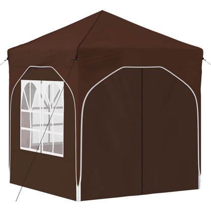Tenda per feste a pop-up 192 x 192 x 245 cm Marrone | homemem39