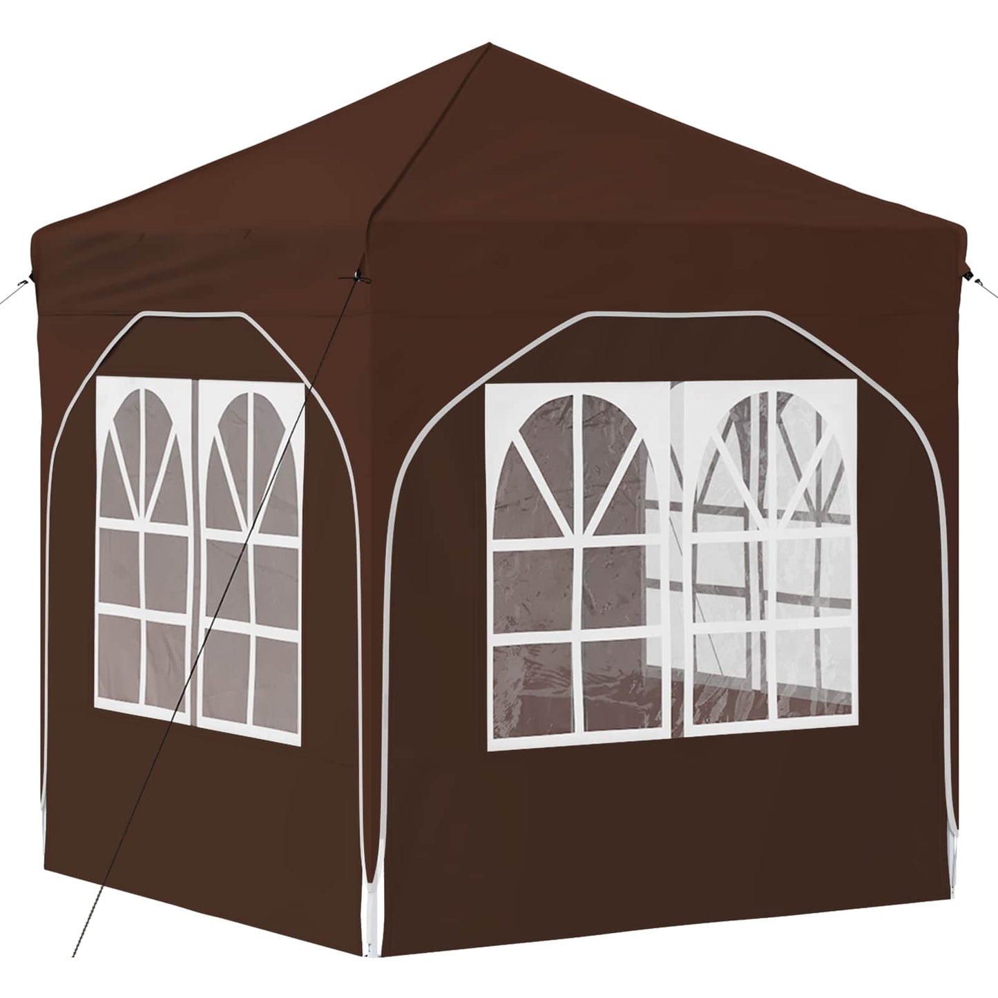 Tenda per feste a pop-up 192 x 192 x 245 cm Marrone | homemem39