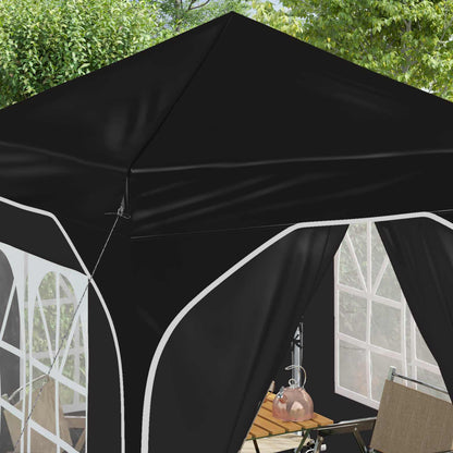 Tenda per feste a pop-up 192 x 192 x 245 cm Nero | homemem39