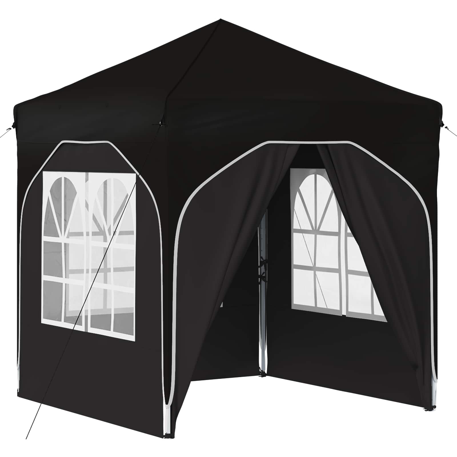 Tenda per feste a pop-up 192 x 192 x 245 cm Nero | homemem39